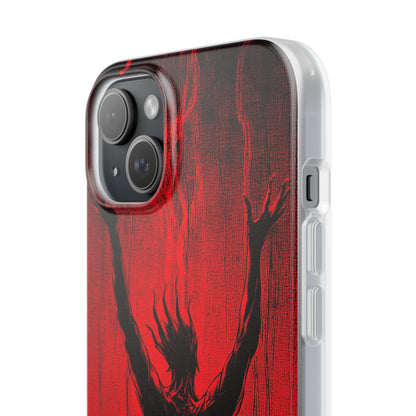 Crimson Despair iPhone 15 - Flexi Phone Case