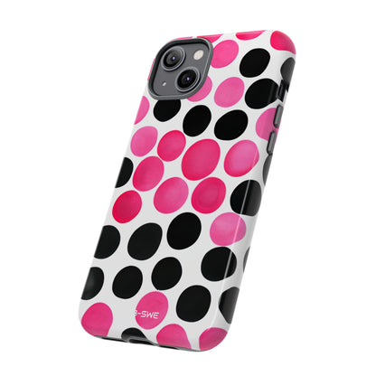 Pulsing Circles Illusion - iPhone Case