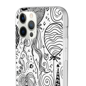 Whimsical Festivity | Flexible Phone Case for iPhone