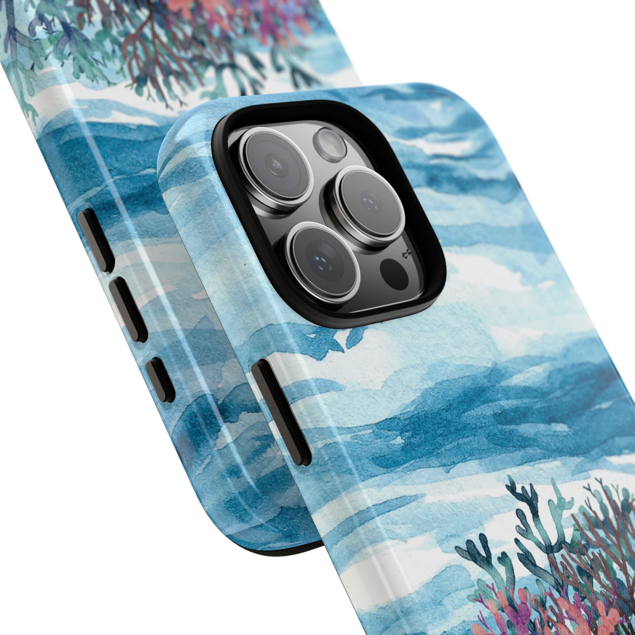 Aquatic Life Watercolors - iPhone Case