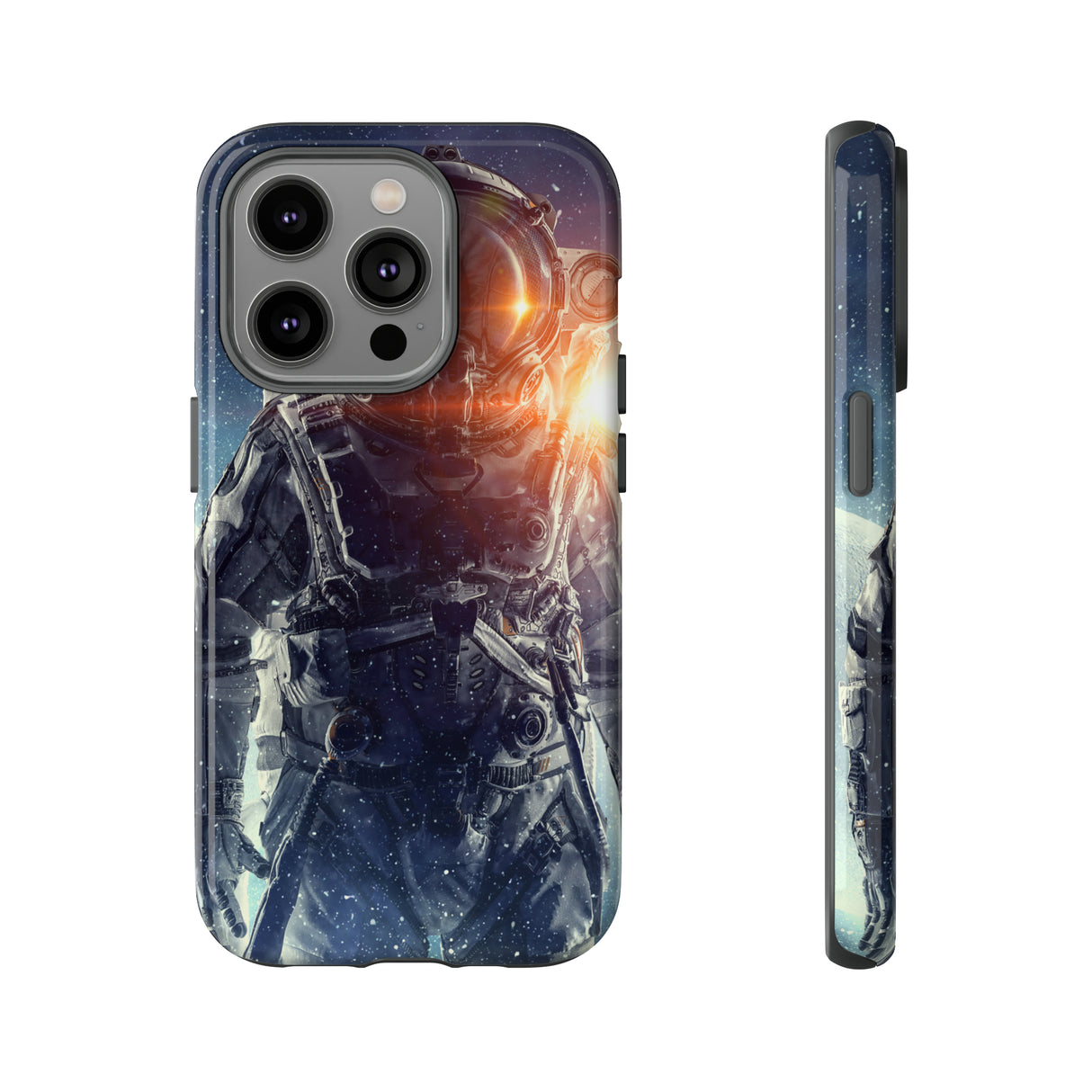 Astronaut in space - Protective Phone Case