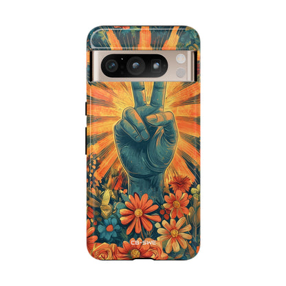 Flowers Embrace Peace - Google Pixel Case