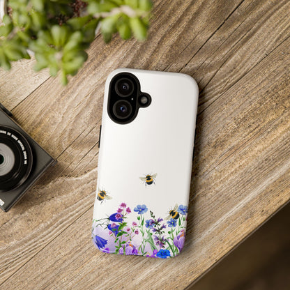 Blossoming Garden Buzz - iPhone Case