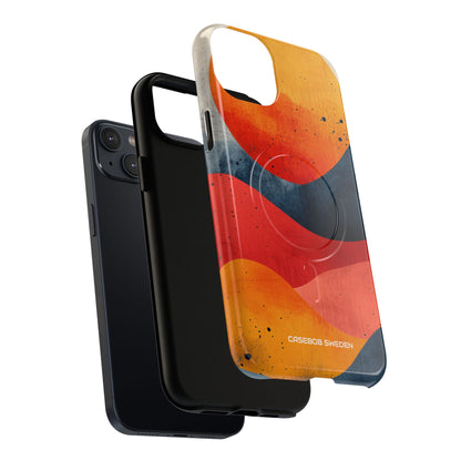 Sunburst Waves - Tough + MagSafe® iPhone 14 Phone Case