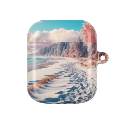 Snowy Footprints - AirPods Case