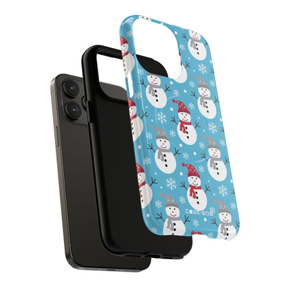 Snowman Parade iPhone 14 Pro Max Case - Tough+