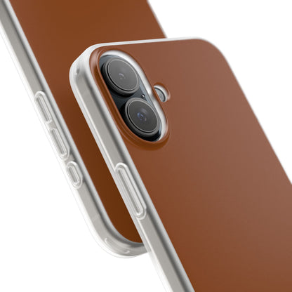 Saddle Brown iPhone 16 - Flexi Phone Case