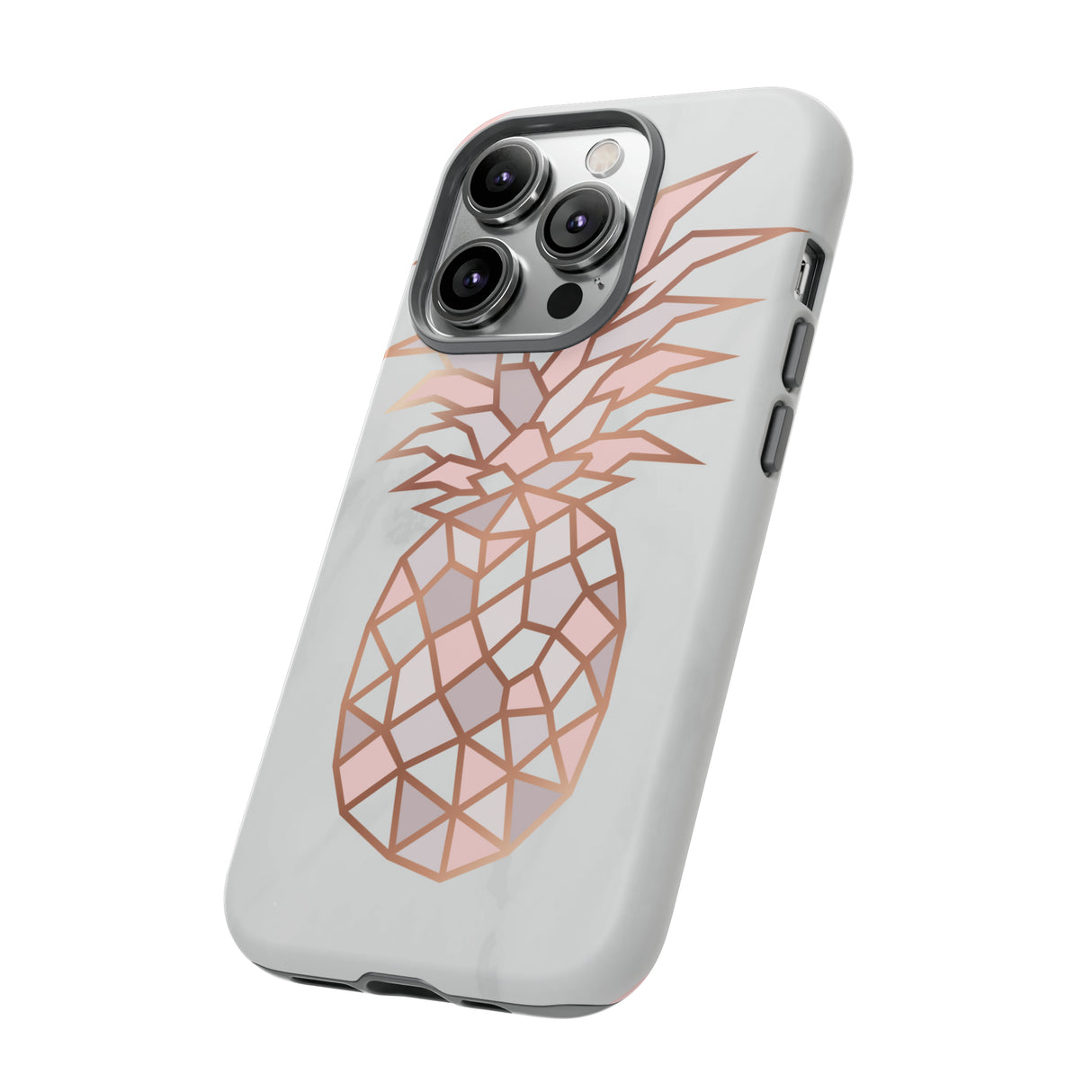 Pineapple Rose Gold - Protective Phone Case