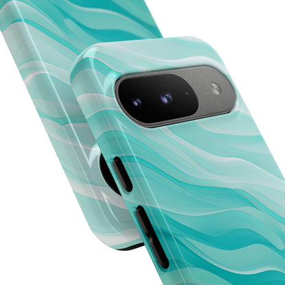 Fluid Serenity Waves Google Pixel 9 - Tough Phone Case