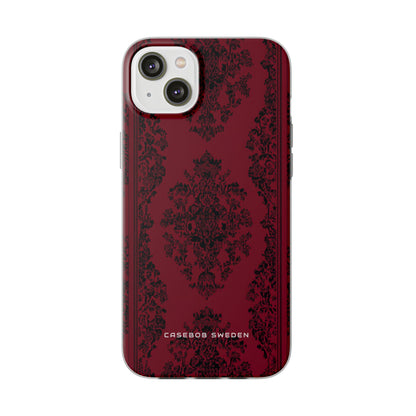 Gothic Crimson Elegance iPhone 14 - Flexi Phone Case