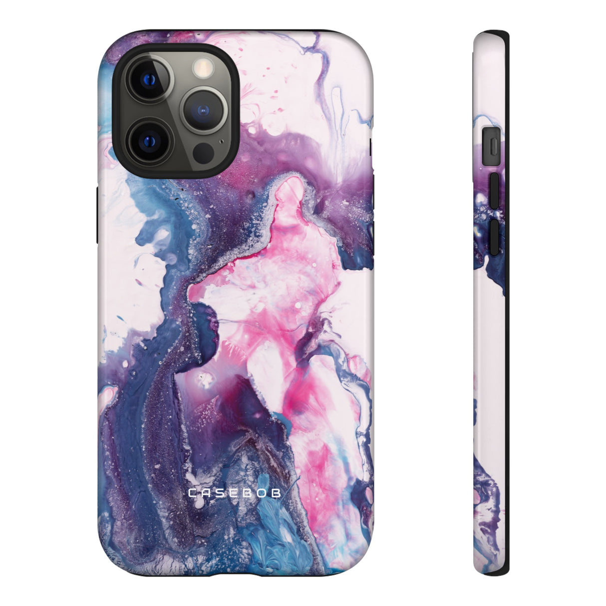 Blue & Pink Art - Protective Phone Case