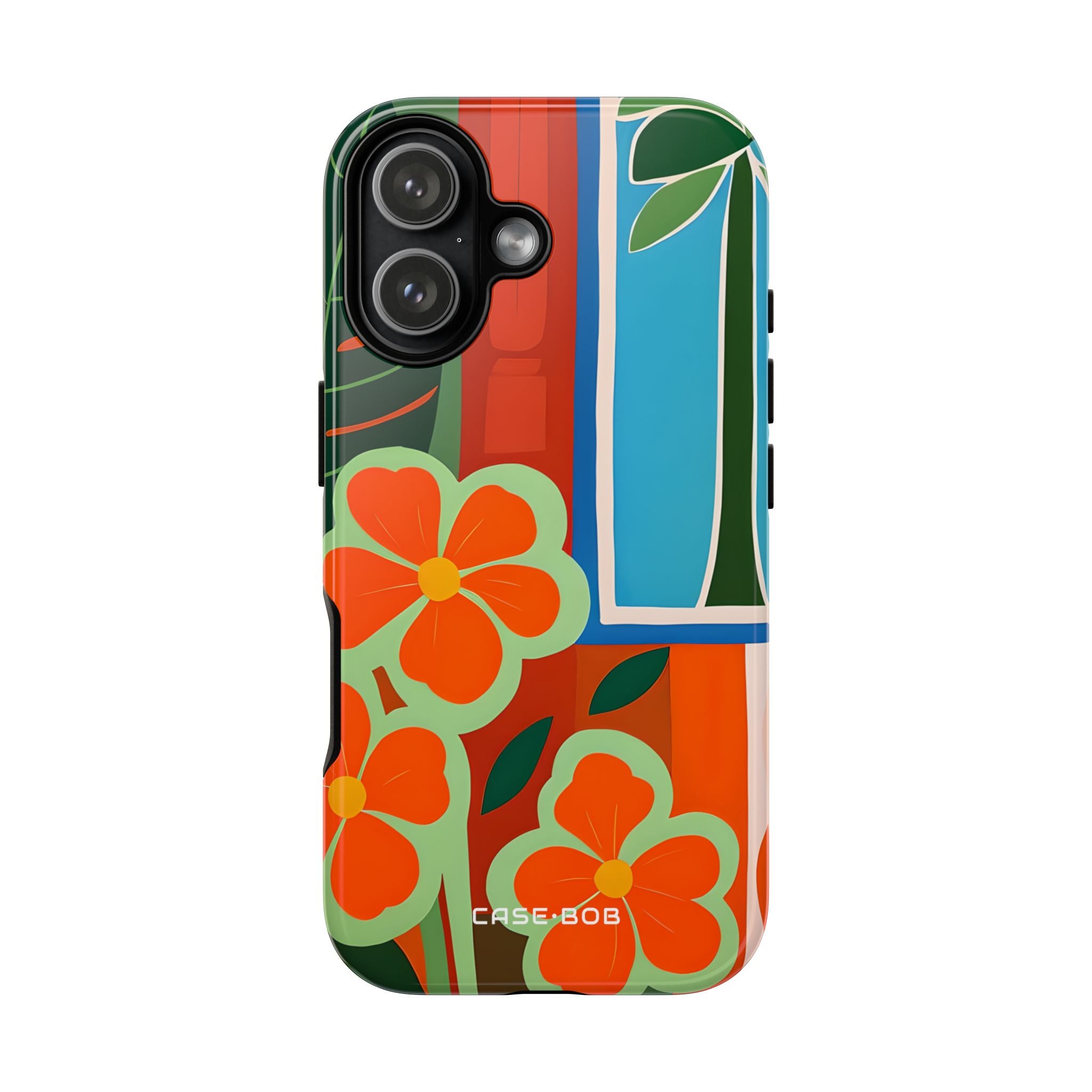 Orange Blossom Burst iPhone 17 Case - Tough
