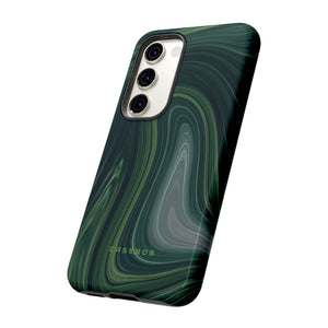 Green Marble - Protective Phone Case