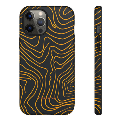 Linear Yellow Chic - Protective Phone Case