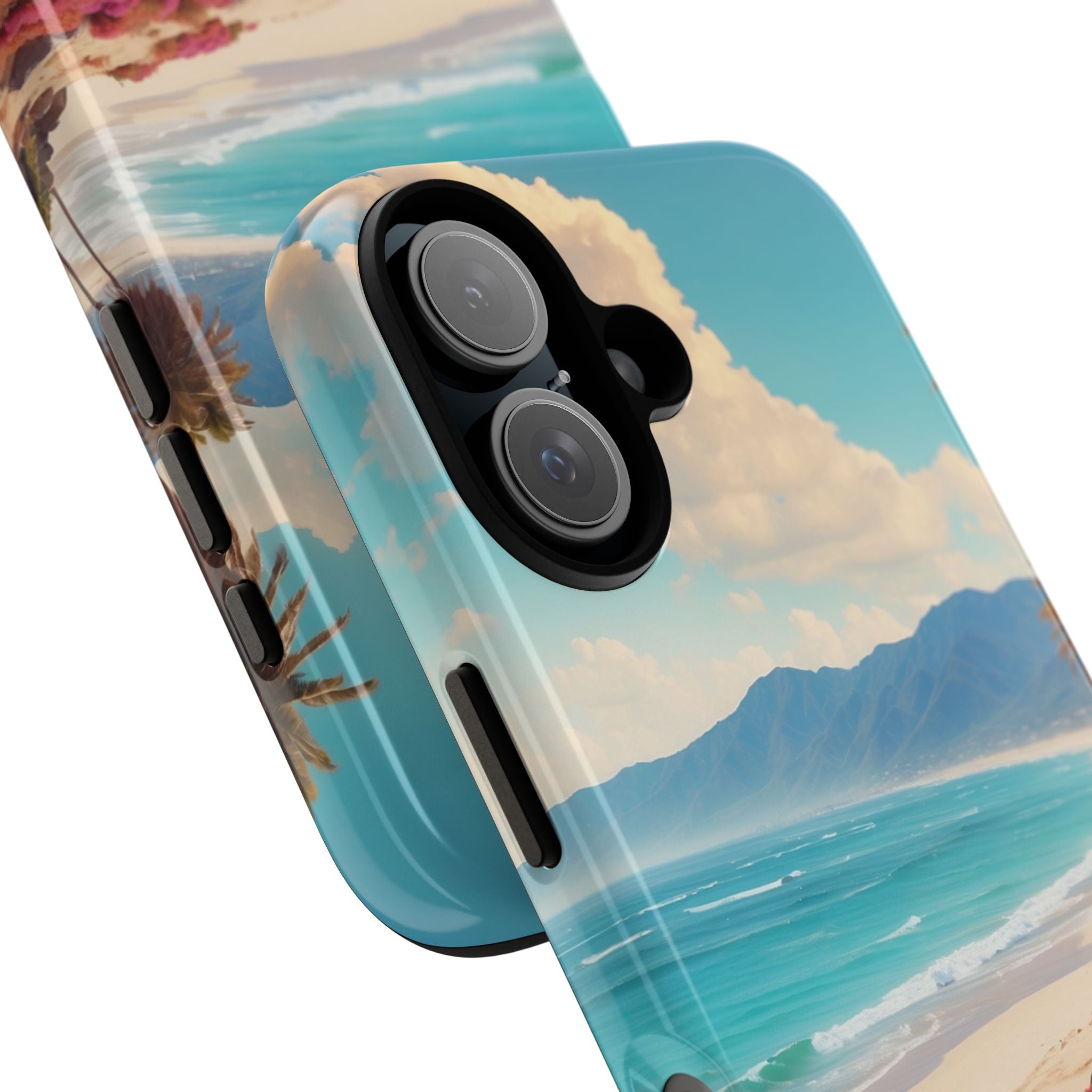 Footprints Trace Sand - iPhone Case