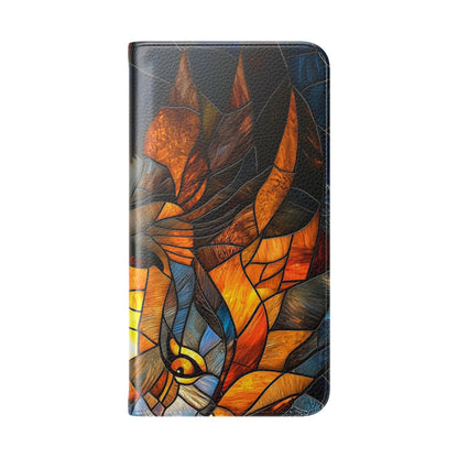 Flame Lion - Samsung S23+ Case - Wallet