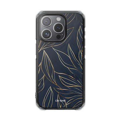 Modern Gold Leaves iPhone Case - Impact