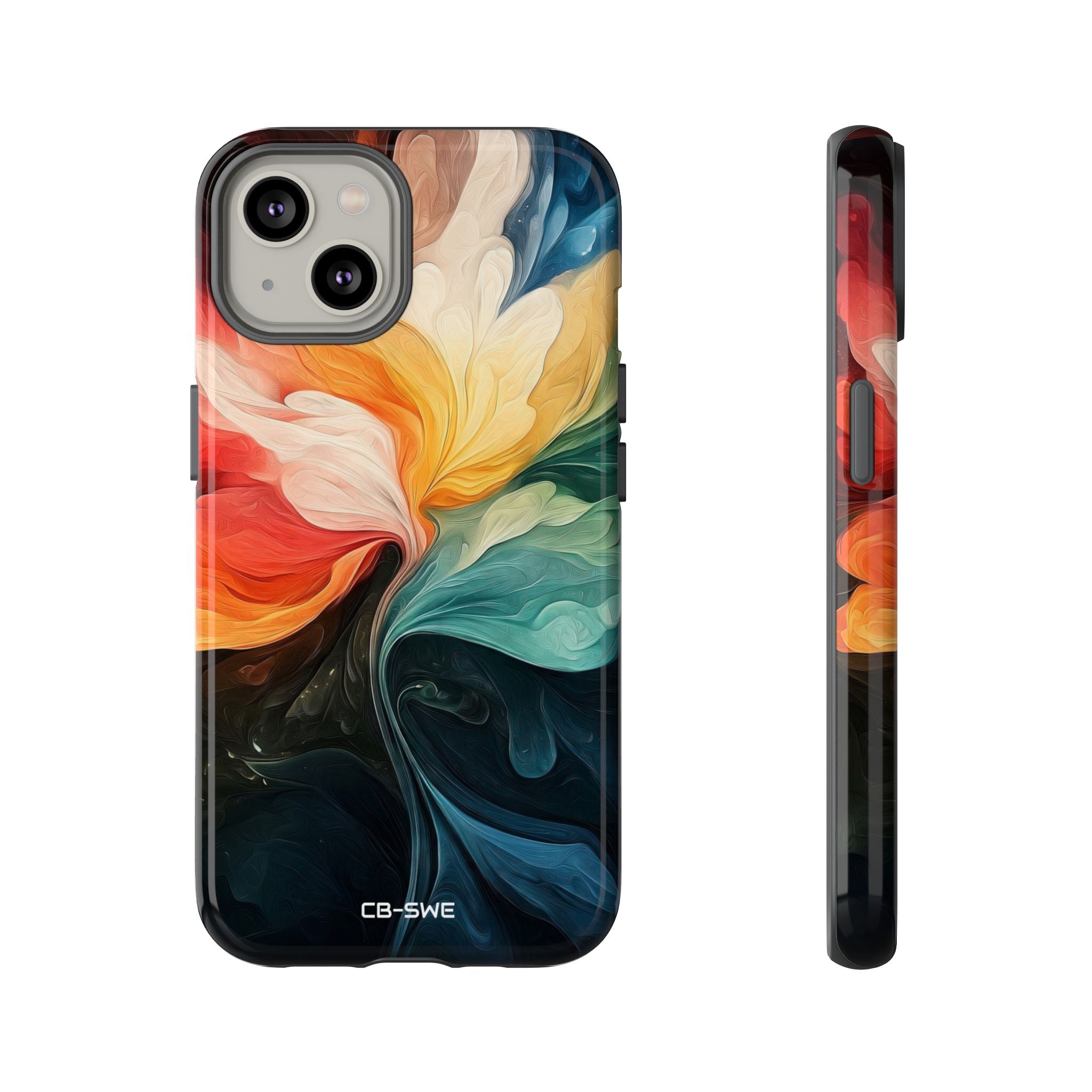 Vibrant Flower Burst - iPhone Case
