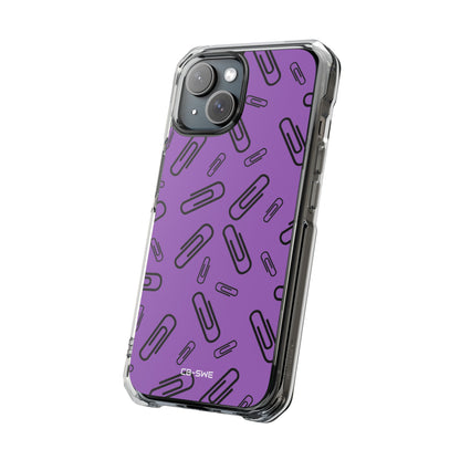 Paperclips Dance Playfully iPhone Case - Impact