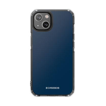 Prussian Blue - Clear Impact Case for iPhone