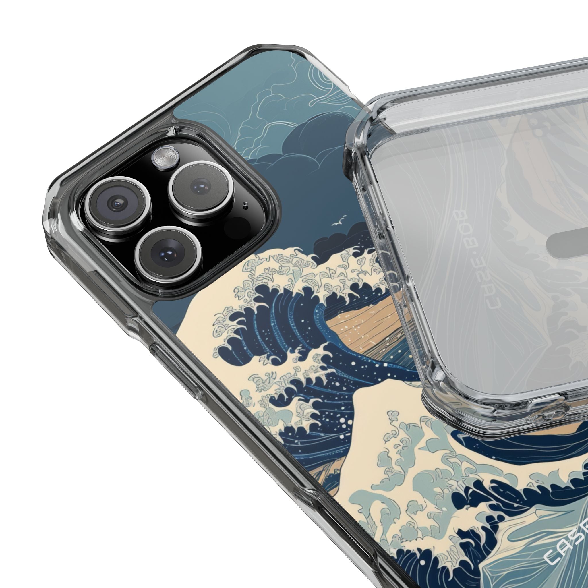 Cresting Blue Wave iPhone 16 Pro Max Case - Impact
