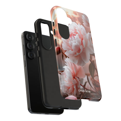 Peony Moonlight Samsung S25 Case - Tough