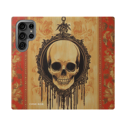 Skull Eclipse - Samsung S23 Ultra Case - Wallet