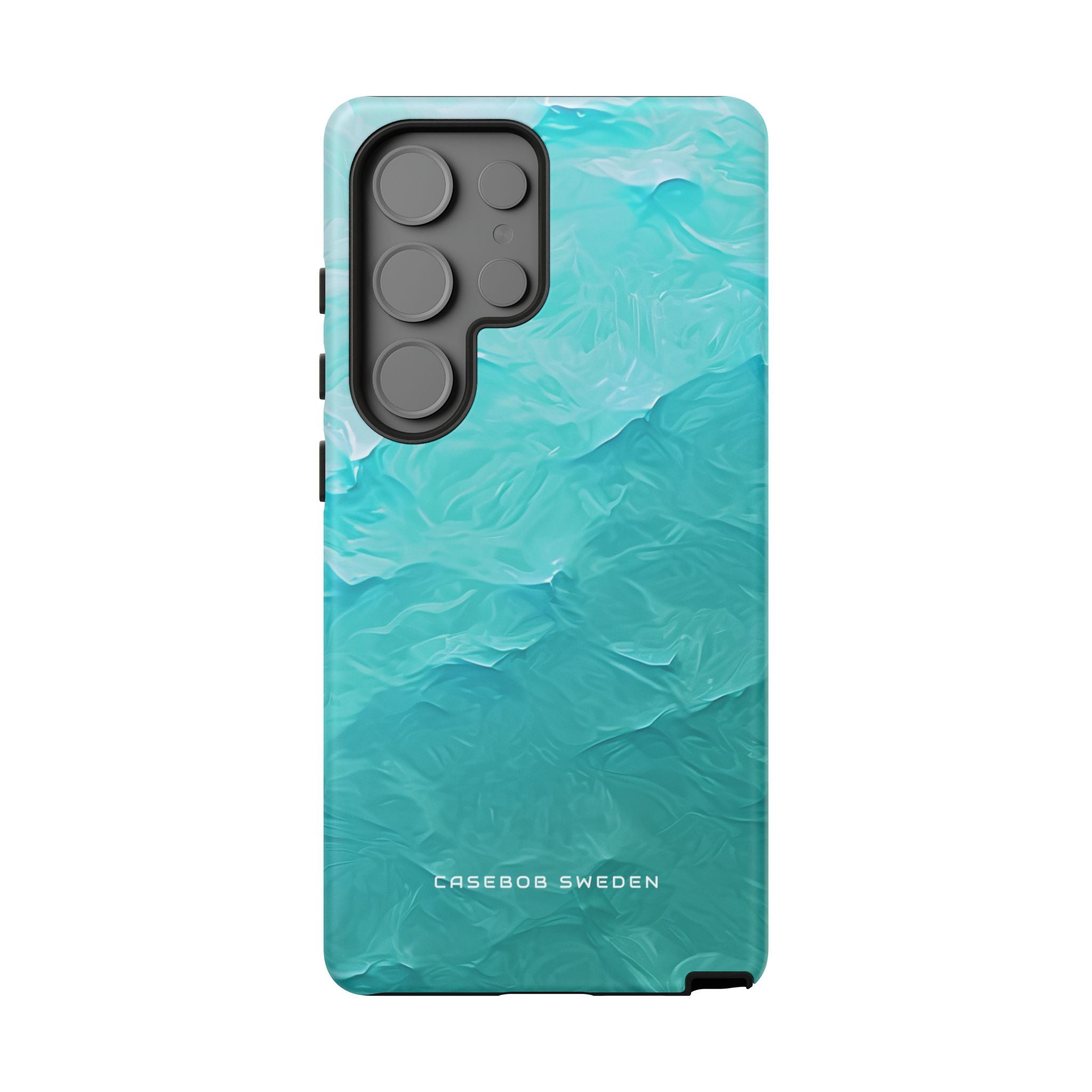 Calm Turquoise Flow Samsung S25 - Tough Phone Case