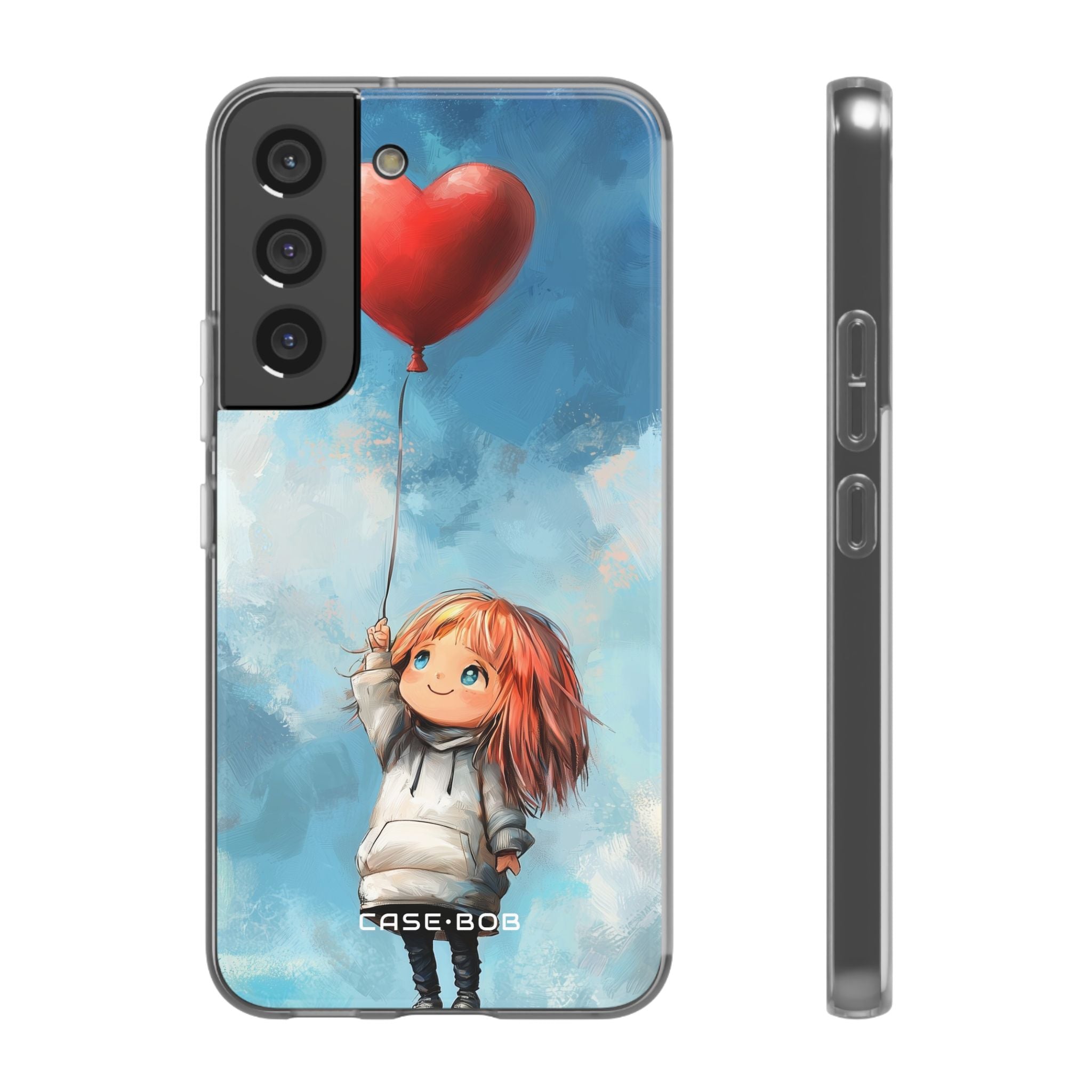 Heart Balloon Whimsy Samsung S22 - Soft