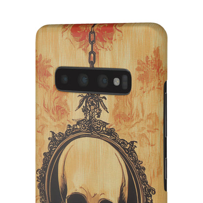 Gothic Skull Elegance Samsung S10 - Slim Phone Case