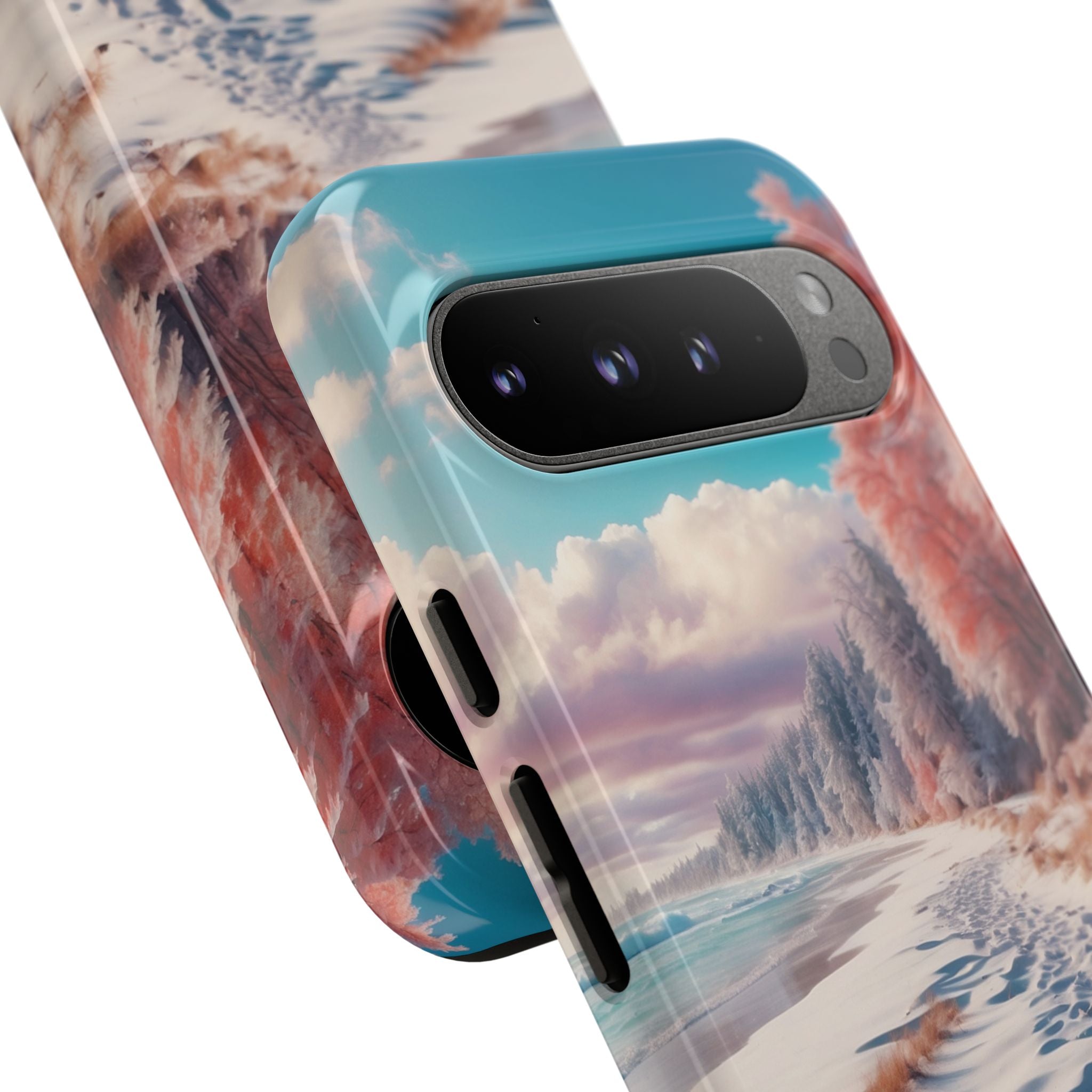 Shadows Embrace Waves - Google Pixel Case