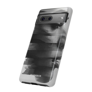 Abstract Glitch Portrait | Protective Phone Case for Google Pixel