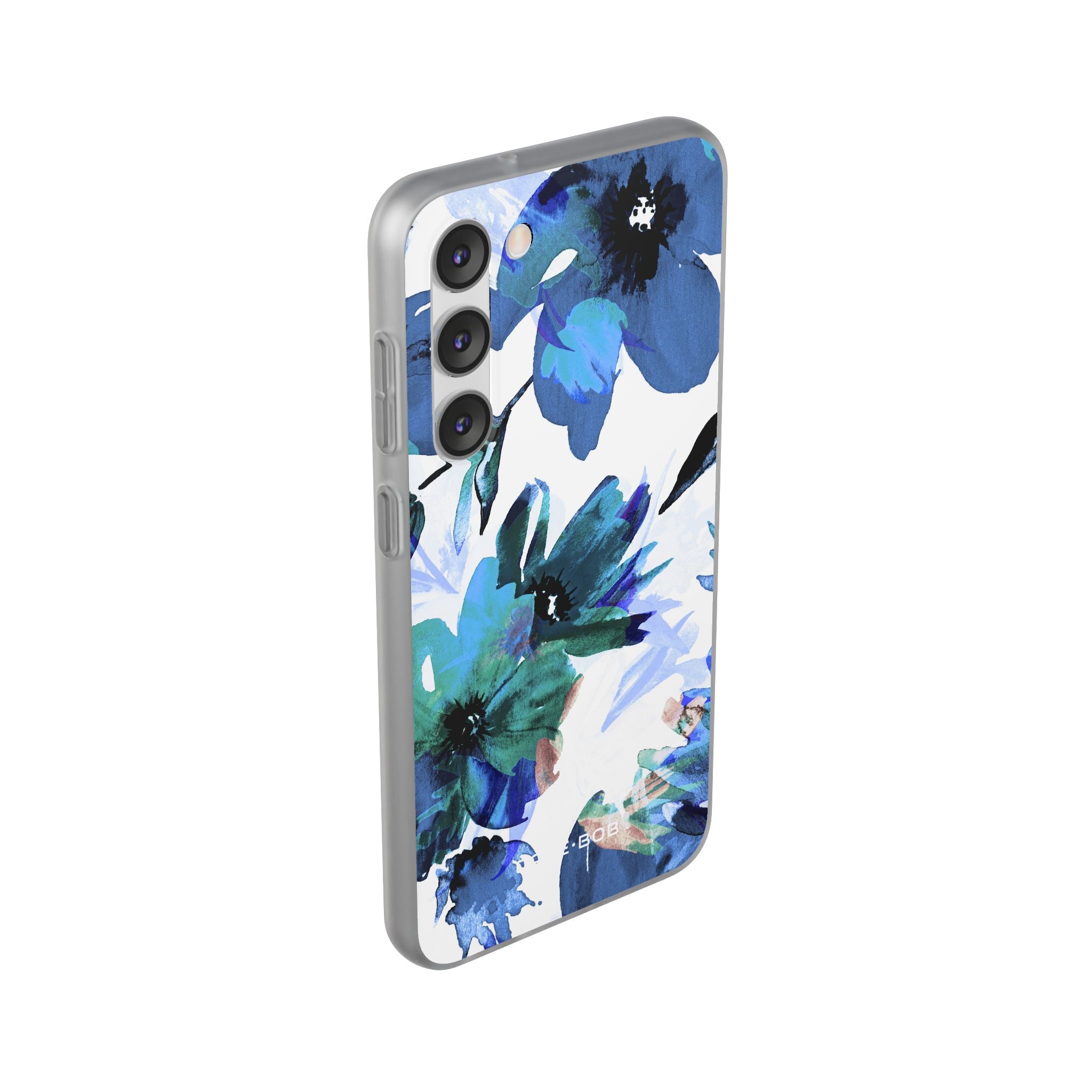 Blue Blossom Radiance Samsung S23 Plus Case - Soft