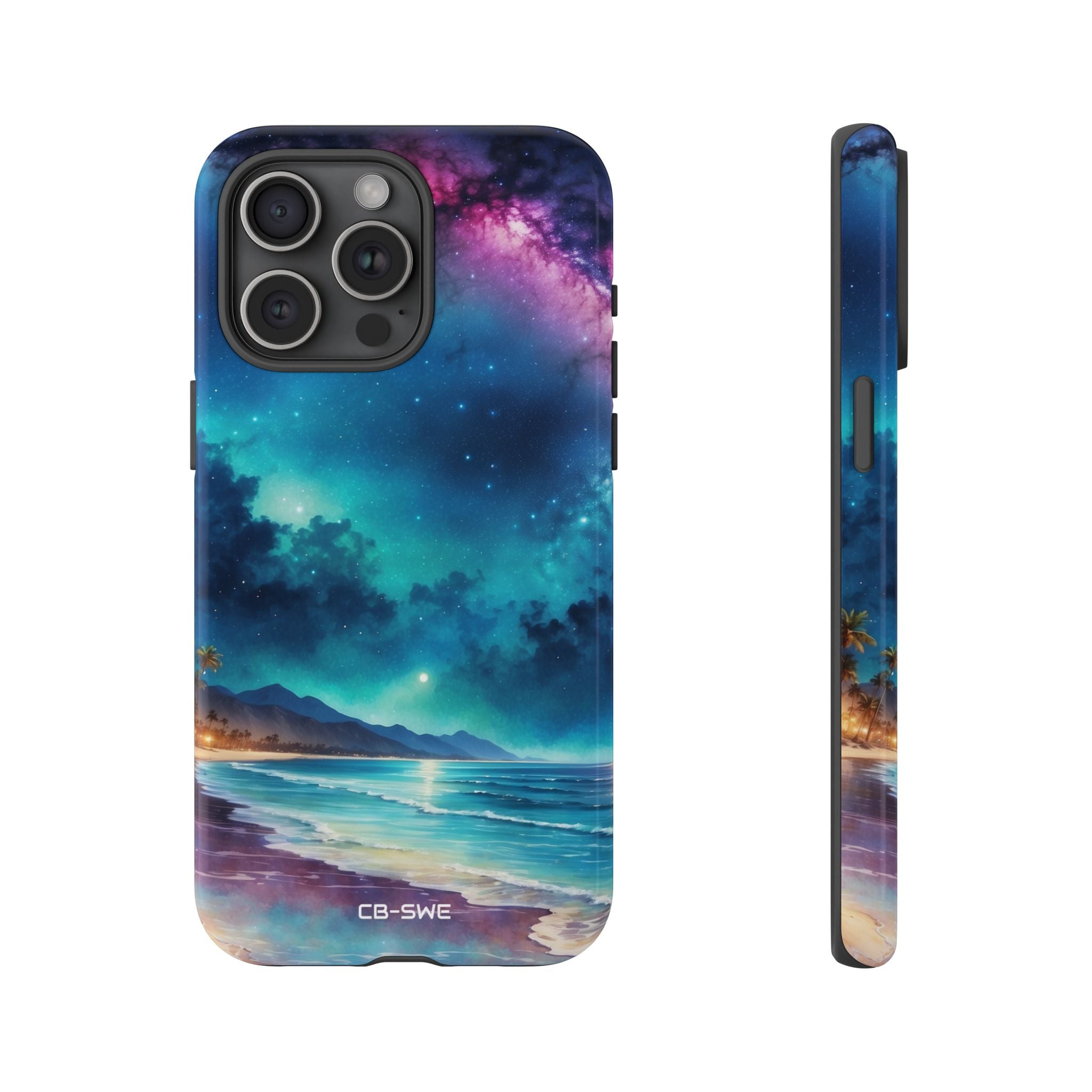 Waves Embrace Stars - iPhone Case