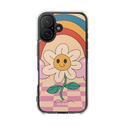 Joyful Retro Bloom iPhone Case - Impact