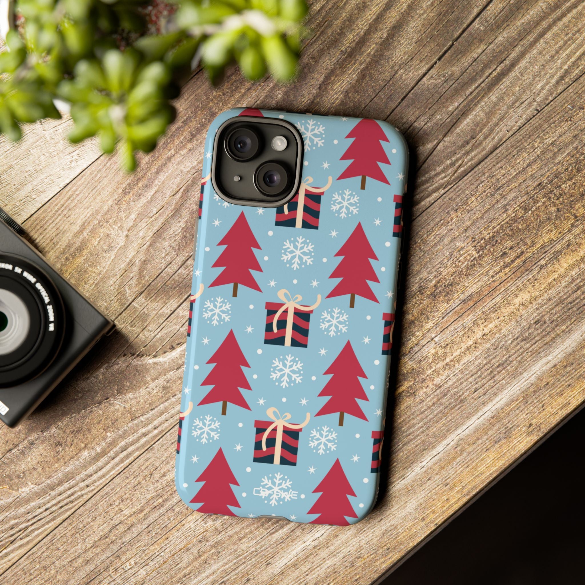 Christmas Trees Shine - iPhone Case