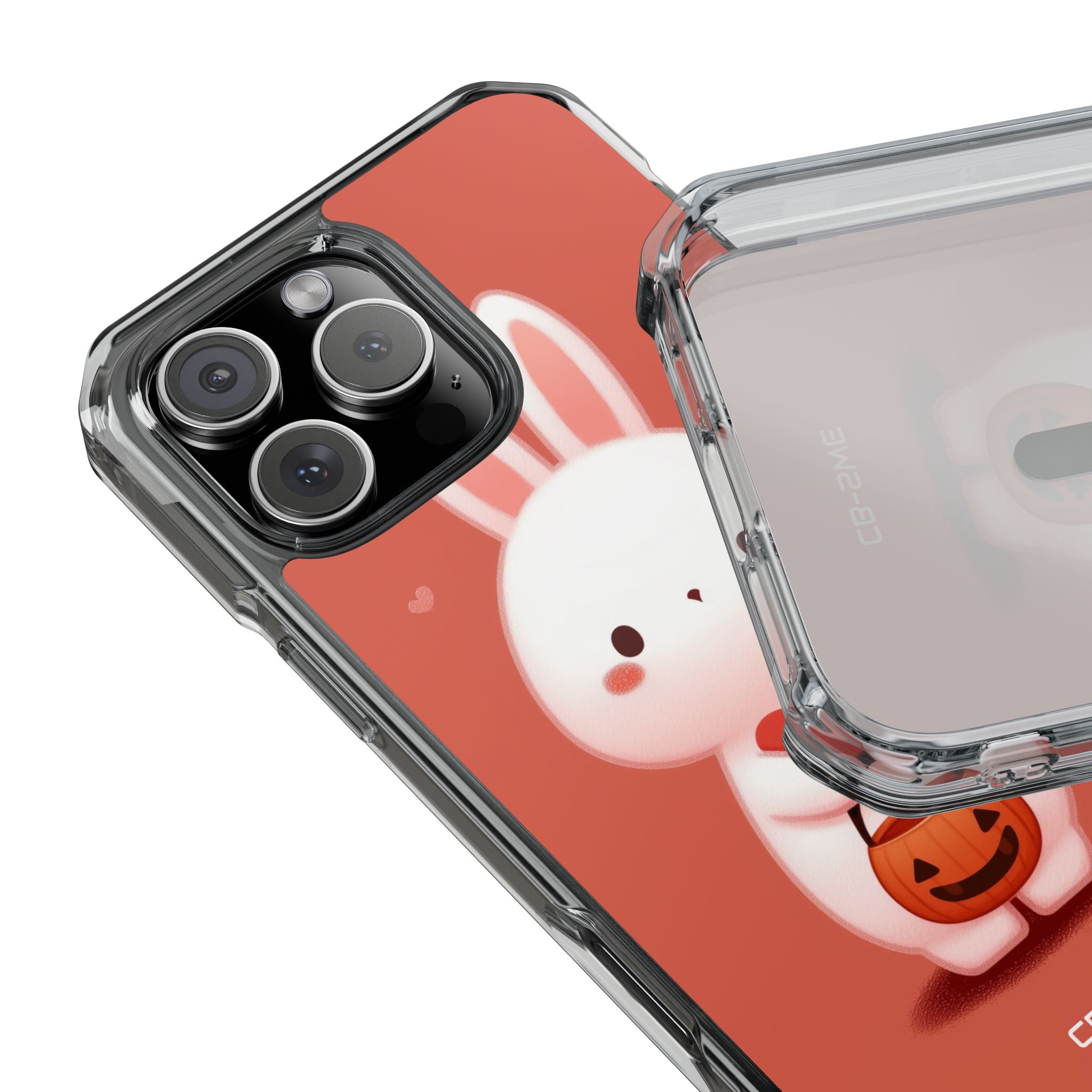 Bunny Holds Heart iPhone Case - Impact