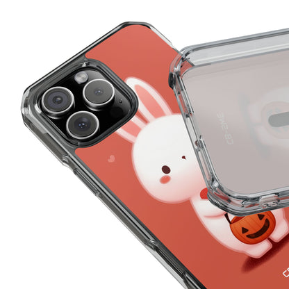 Bunny Holds Heart iPhone Case - Impact