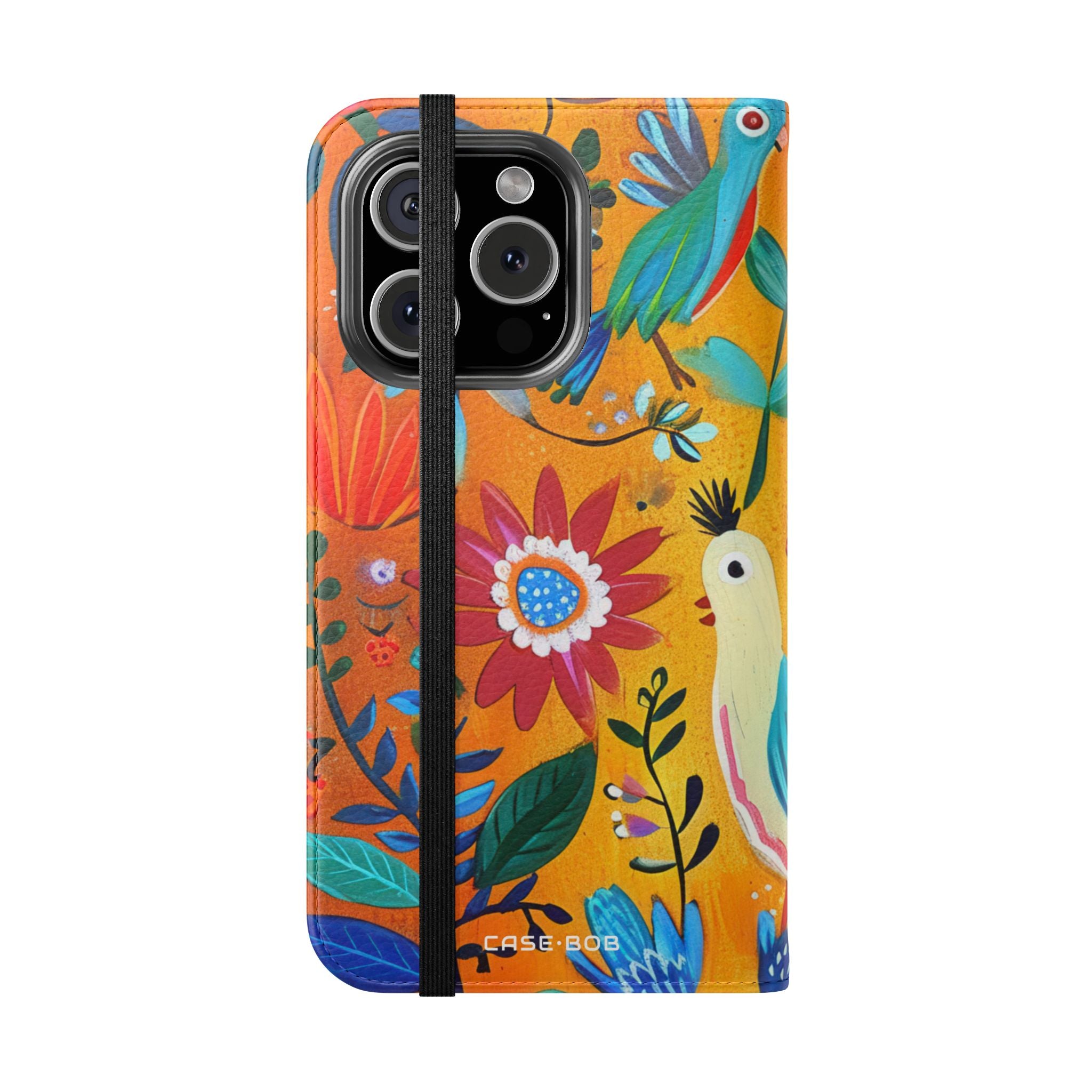 Bluebird Bloom - iPhone 16 Pro Case - Wallet