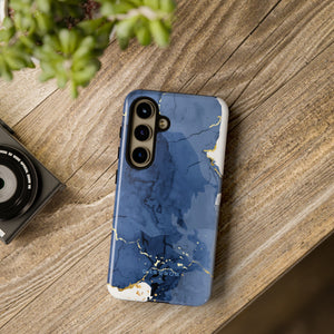 Timeless Blue Watercolor - Protective Phone Case