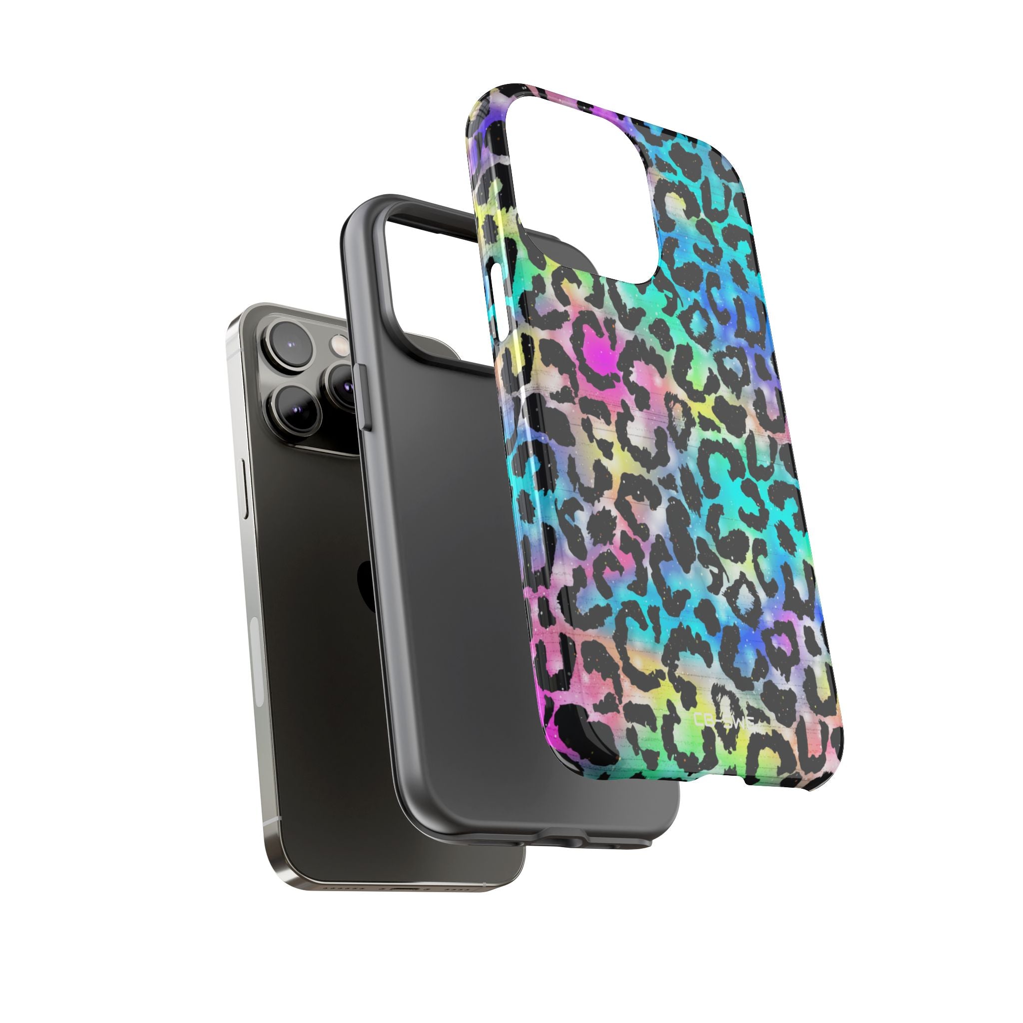 Galaxy Leopard Fantasy - iPhone Case