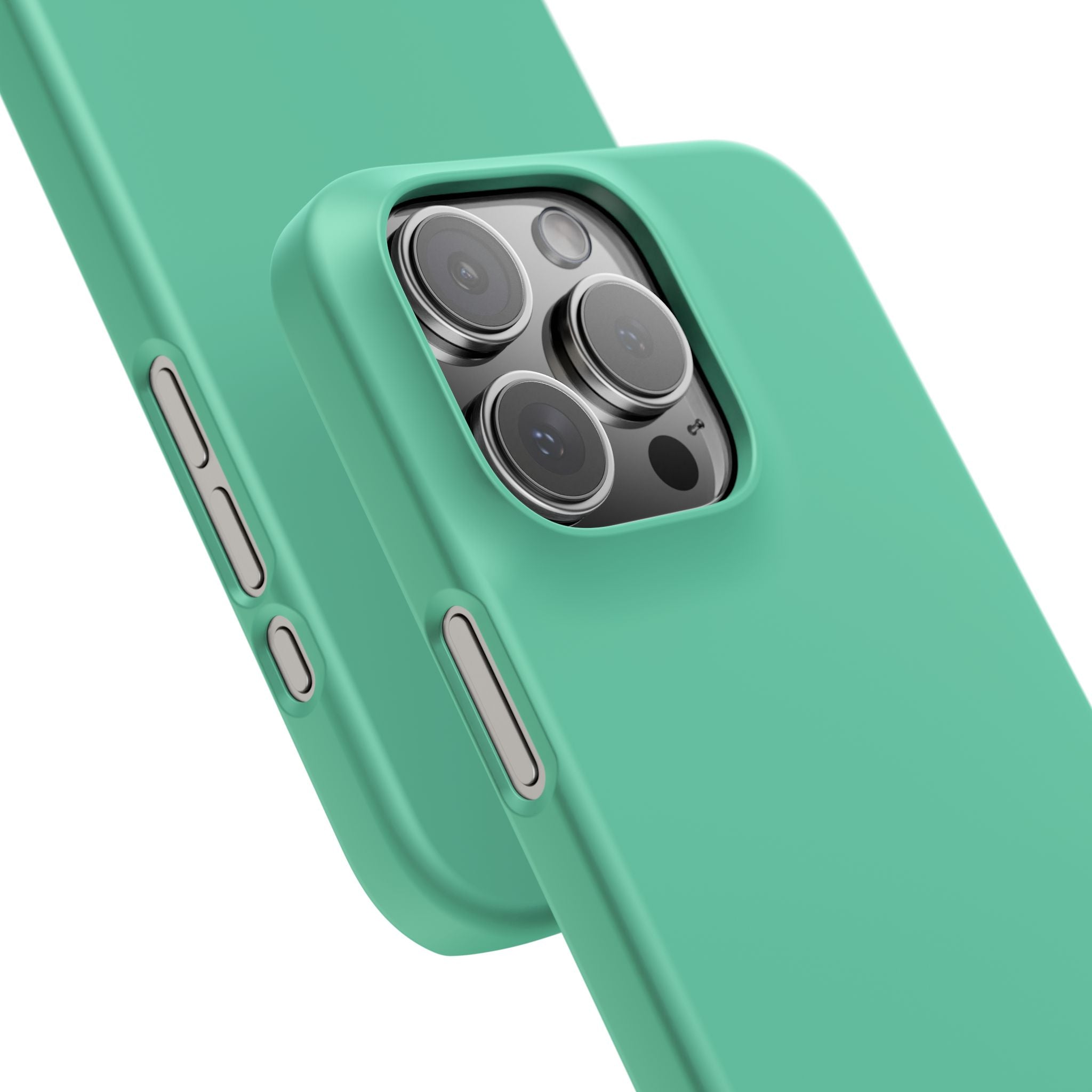 Medium Aquamarine iPhone 16 - Slim Phone Case