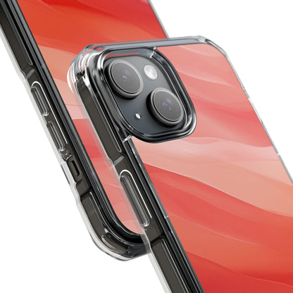 Flowing Bands Pink iPhone 15 Case - Impact