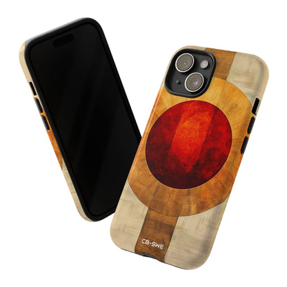 Warm Circles Embrace - iPhone Case