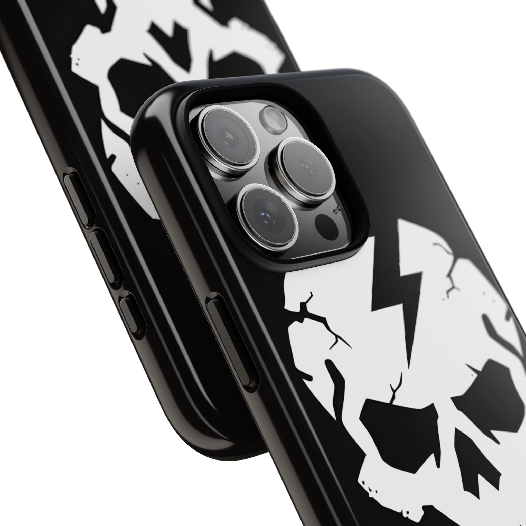 Cracked Skull Drama - iPhone Case