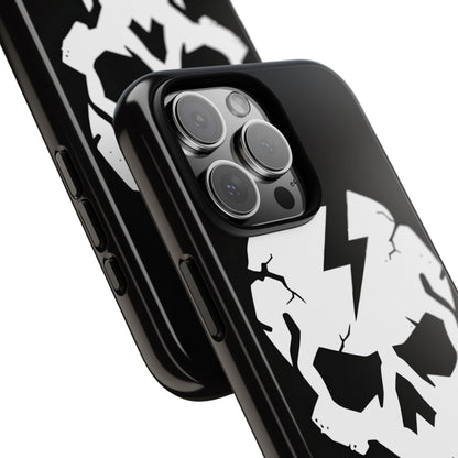 Cracked Skull Drama - iPhone Case