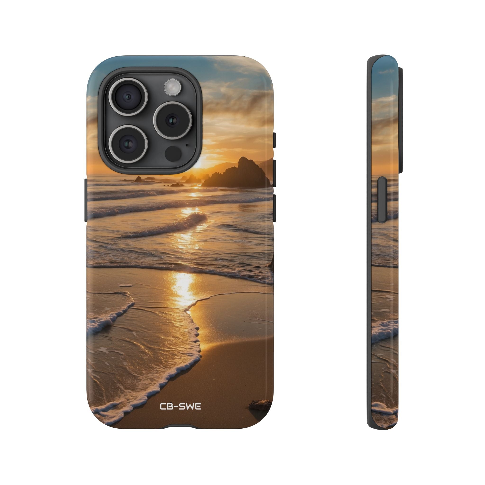 Waves Embrace Shore - iPhone Case