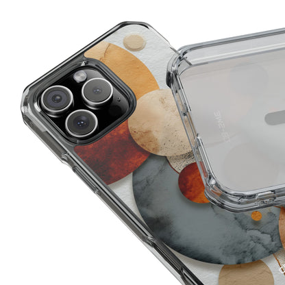 Circles Embrace Warmth iPhone Case - Impact