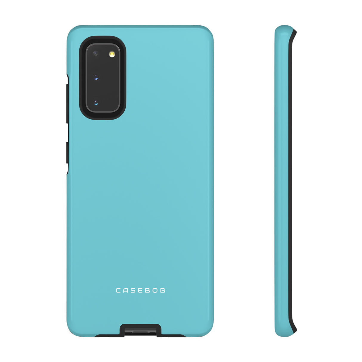 Cyan Blue - Protective Phone Case - Protective Phone Case