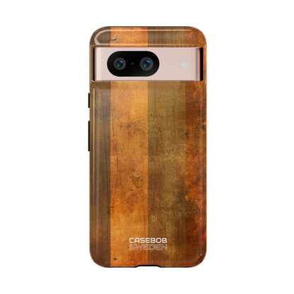 Rustic Striped Texture Google Pixel 8 - Tough